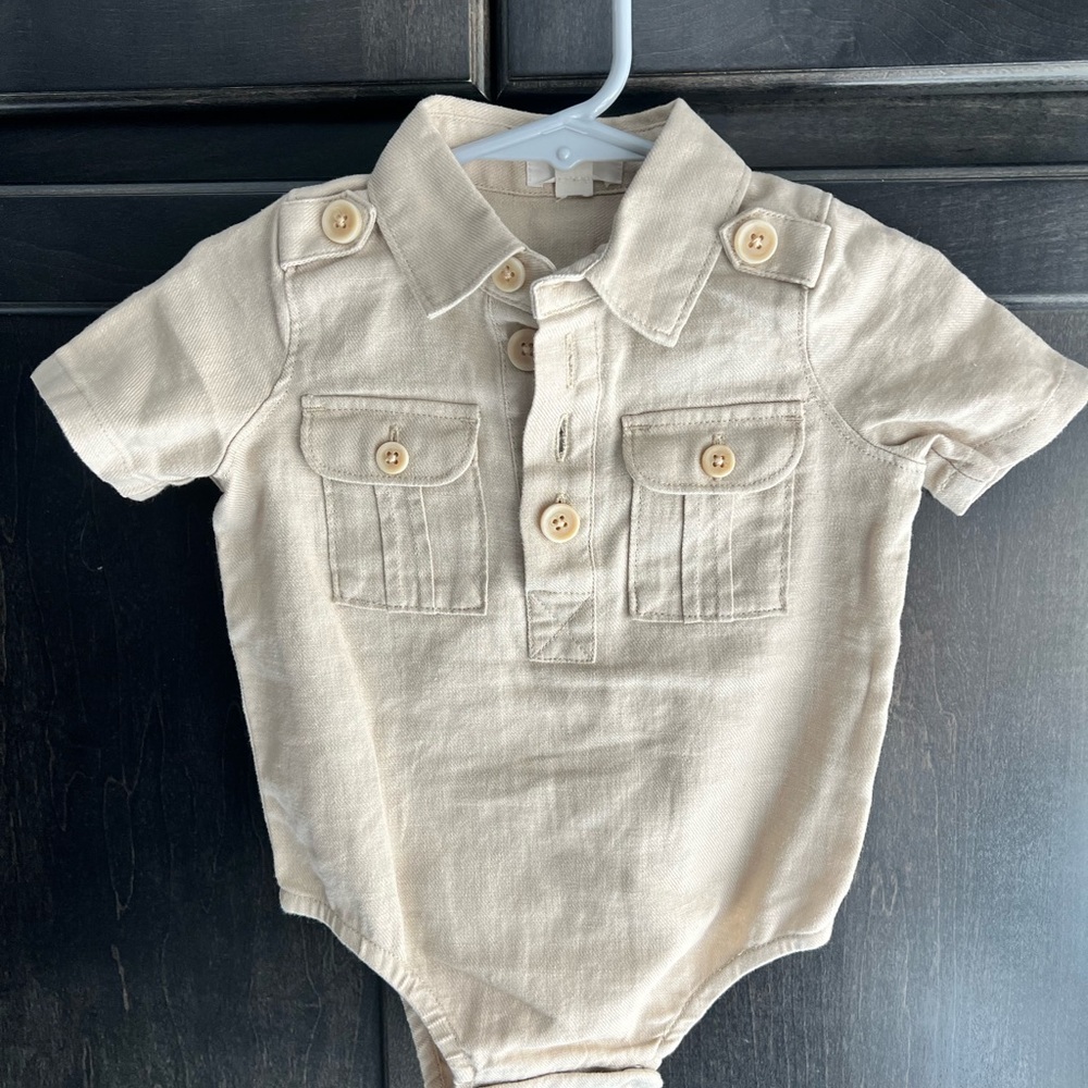 Banana Republic Cream Kids Bodysuit